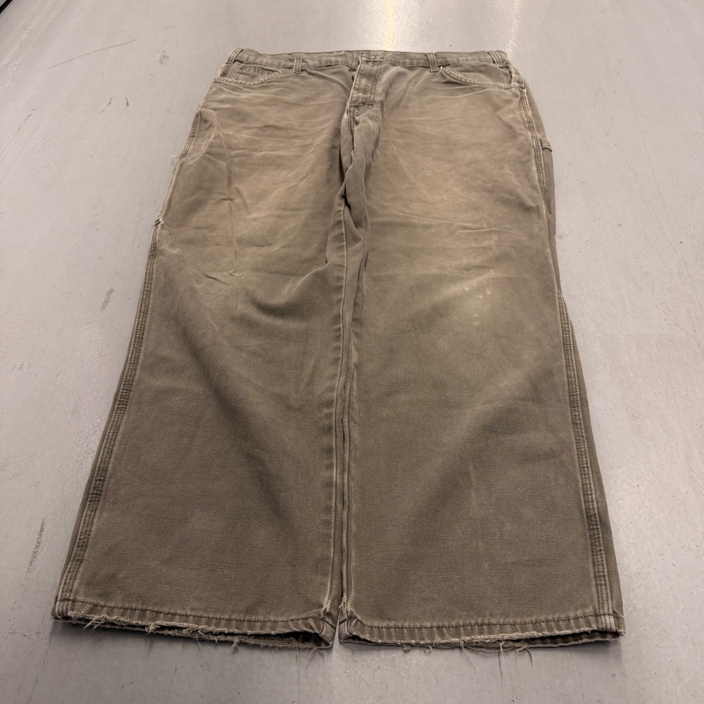 Dickies Work Pants‎ Khaki Tan Relaxed Fit Carpenter Style Size 40x30